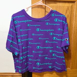 Champion crop t shirt